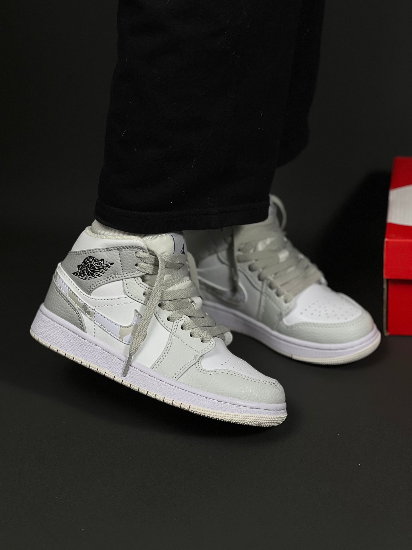 Air Jordan 1 Mid “White Camo”