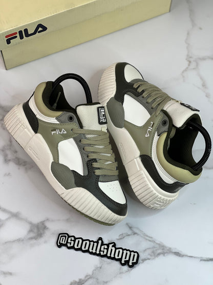 Fila Blocks - Blanco, Verde