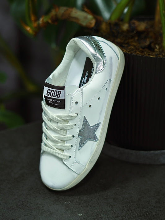 Golden Goose Super-Star - Plateado