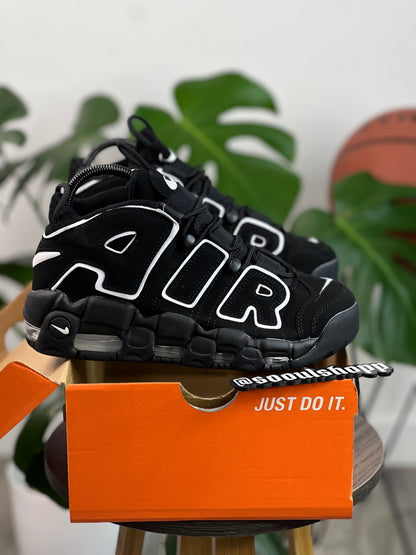 Nike Air More Uptempo - Negra, Blanco