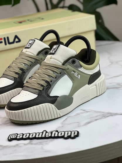 Fila Blocks - Blanco, Verde