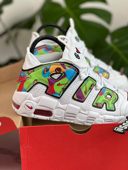 Nike Air More Uptempo - Peace, Love , Swoosh