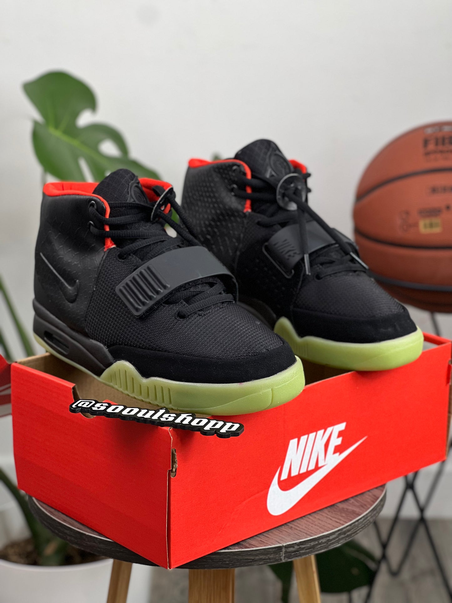 Nike Air Yeezy 2 Solar Red