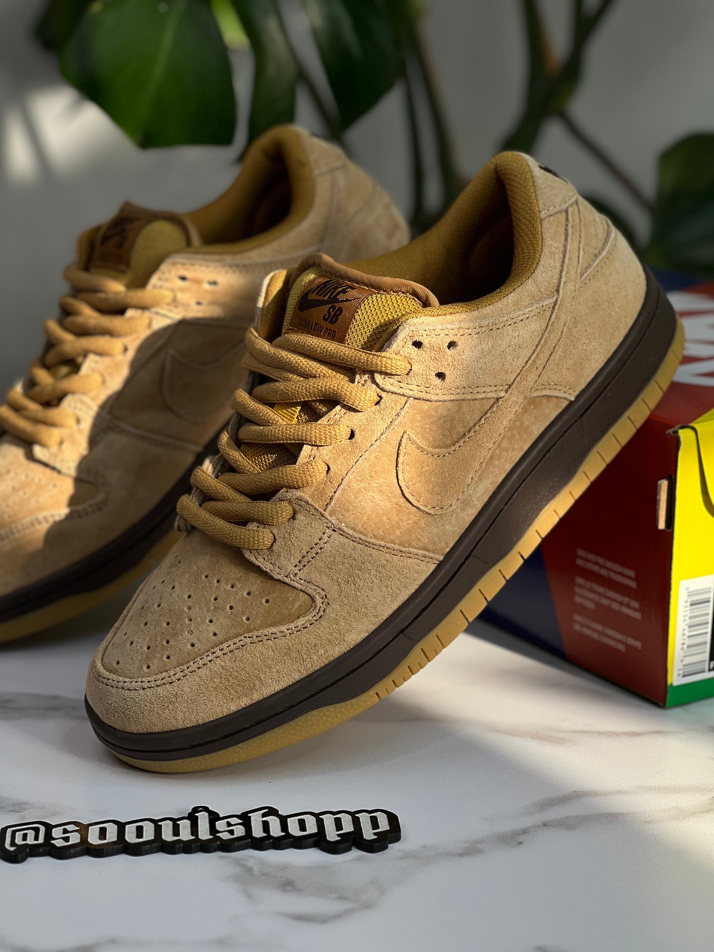 Nike SB Dunk Low Wheat Mocha