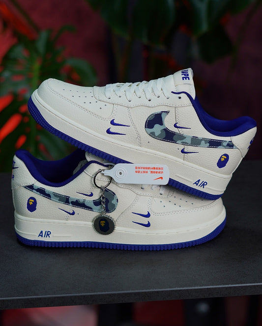 Air Force one x Bape