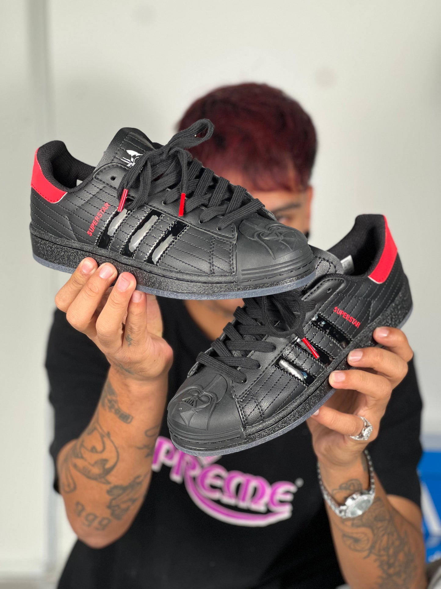 adidas Superstar Starwars Darth Vader