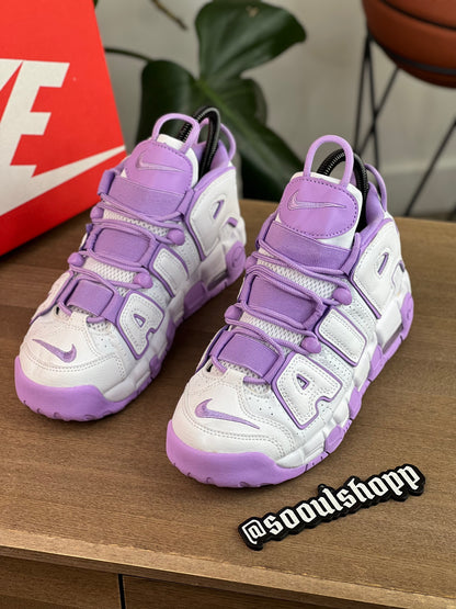 Nike Air More Uptempo - Blanca, lila