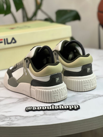 Fila Blocks - Blanco, Verde