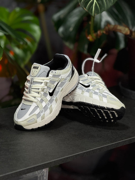 Nike P-6000 - Gris, Negro, Blanco