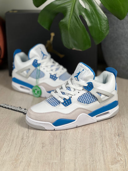 Air Jordan Retro 4 - Blue Military