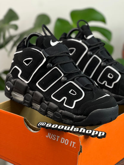 Nike Air More Uptempo - Negra, Blanco