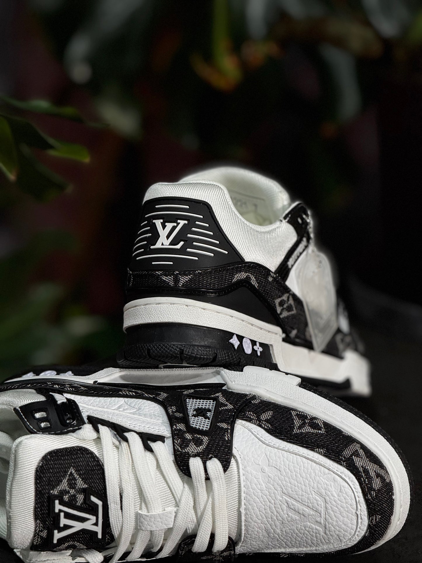 LOUIS VUITTON Trainer - Negro, Blanco