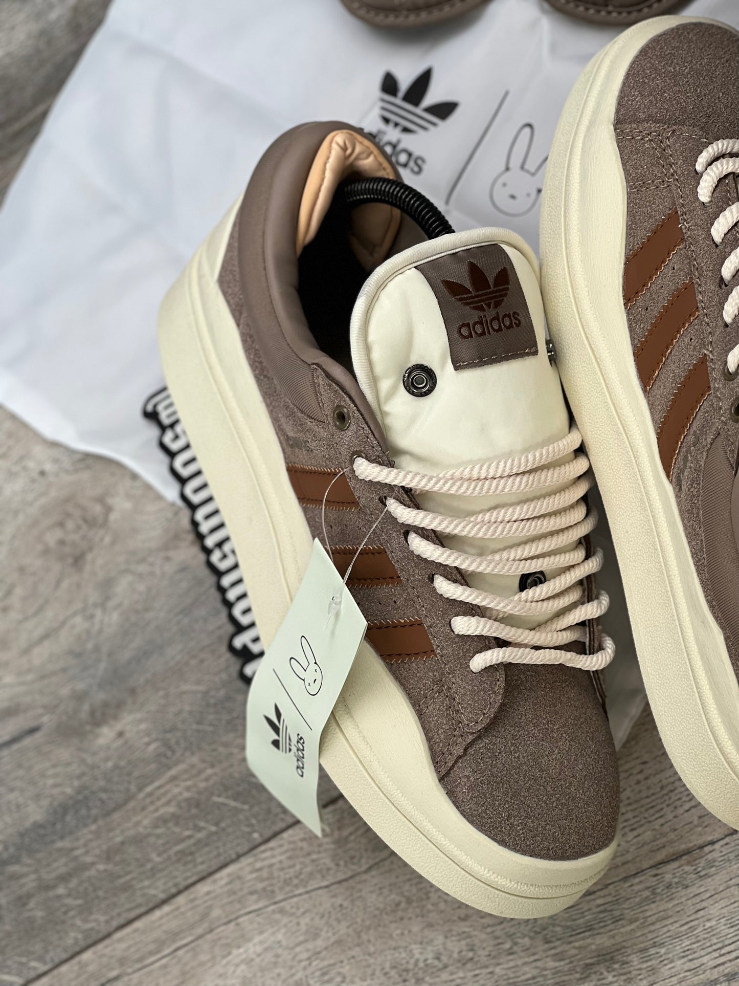 Adidas x Bad Bunny Campus Chalky Brown