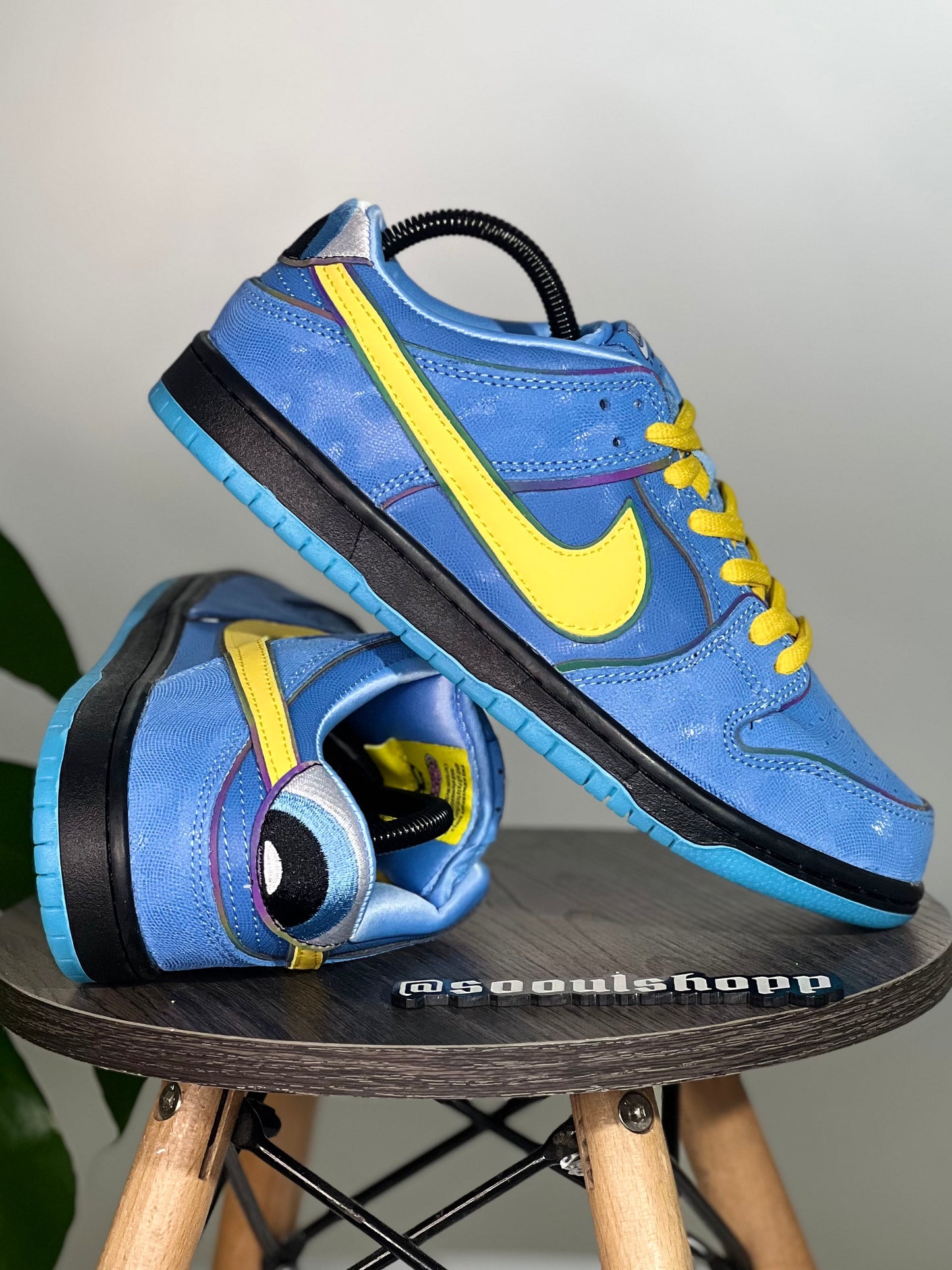 NIKE DUNK SB LOW X POWERPUFF GIRLS AZULES