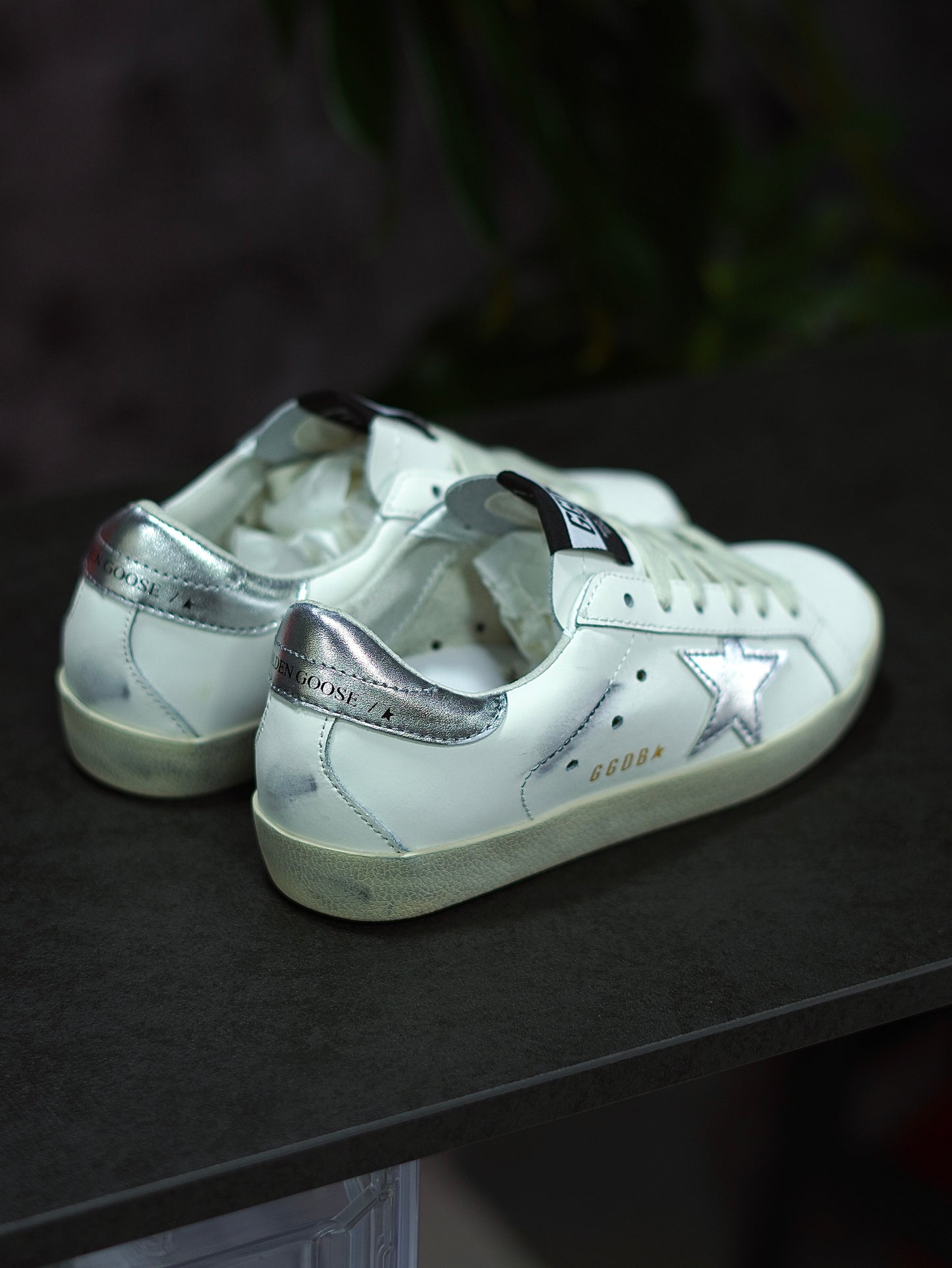 Golden Goose Super-Star - Plateado