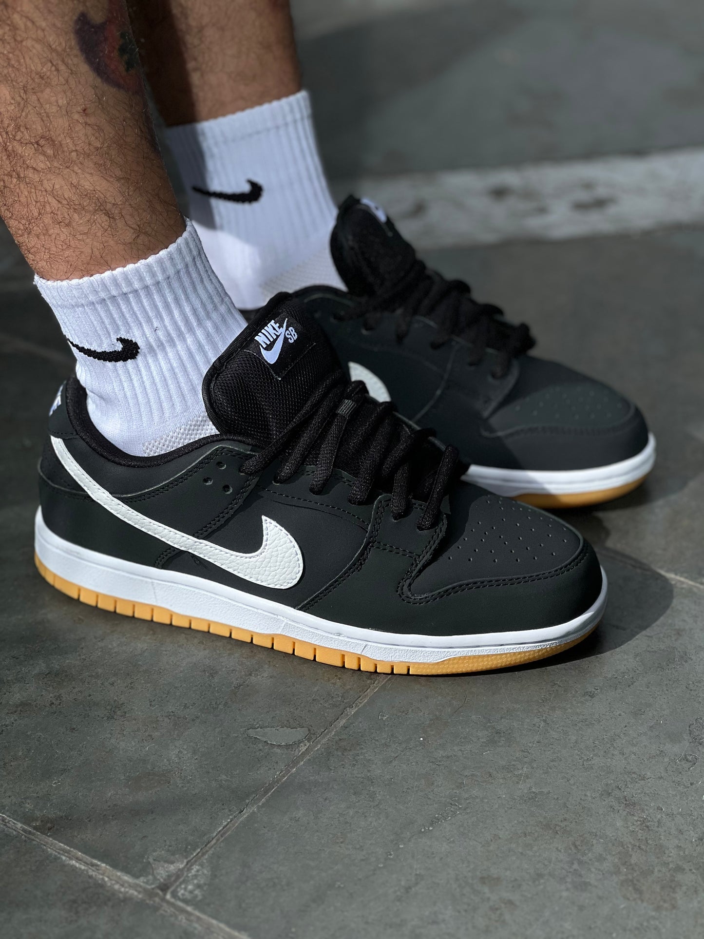 Nike Sb Dunk Low Pro Black Gum