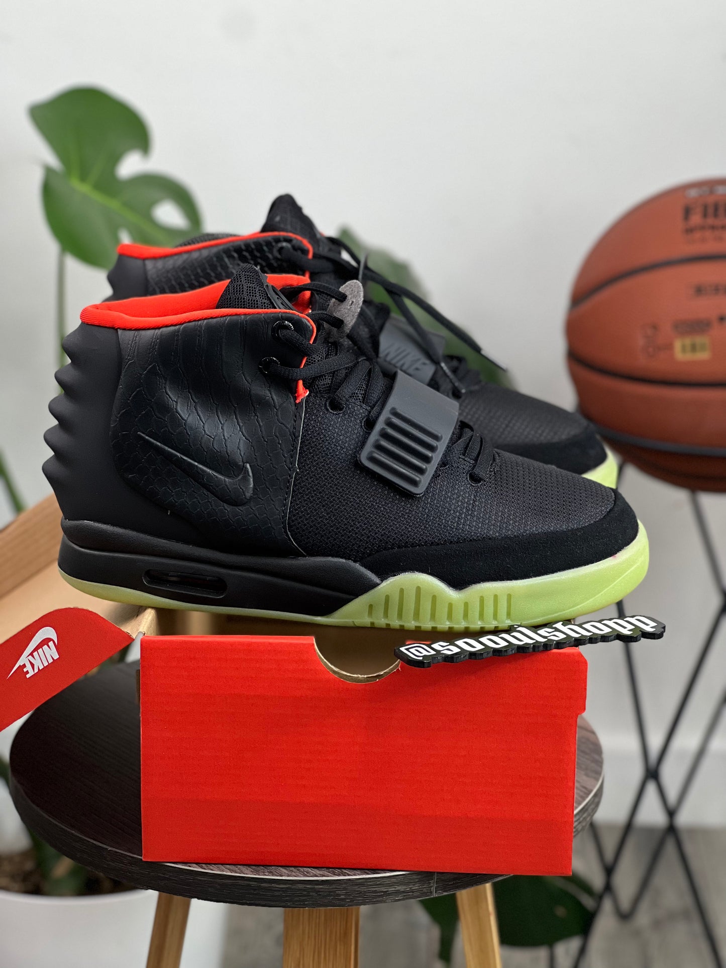 Nike Air Yeezy 2 Solar Red