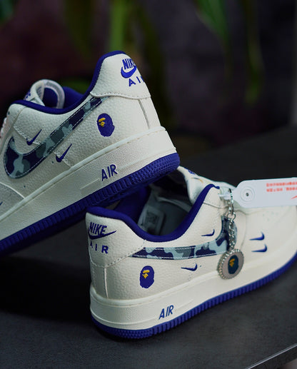 Air Force one x Bape