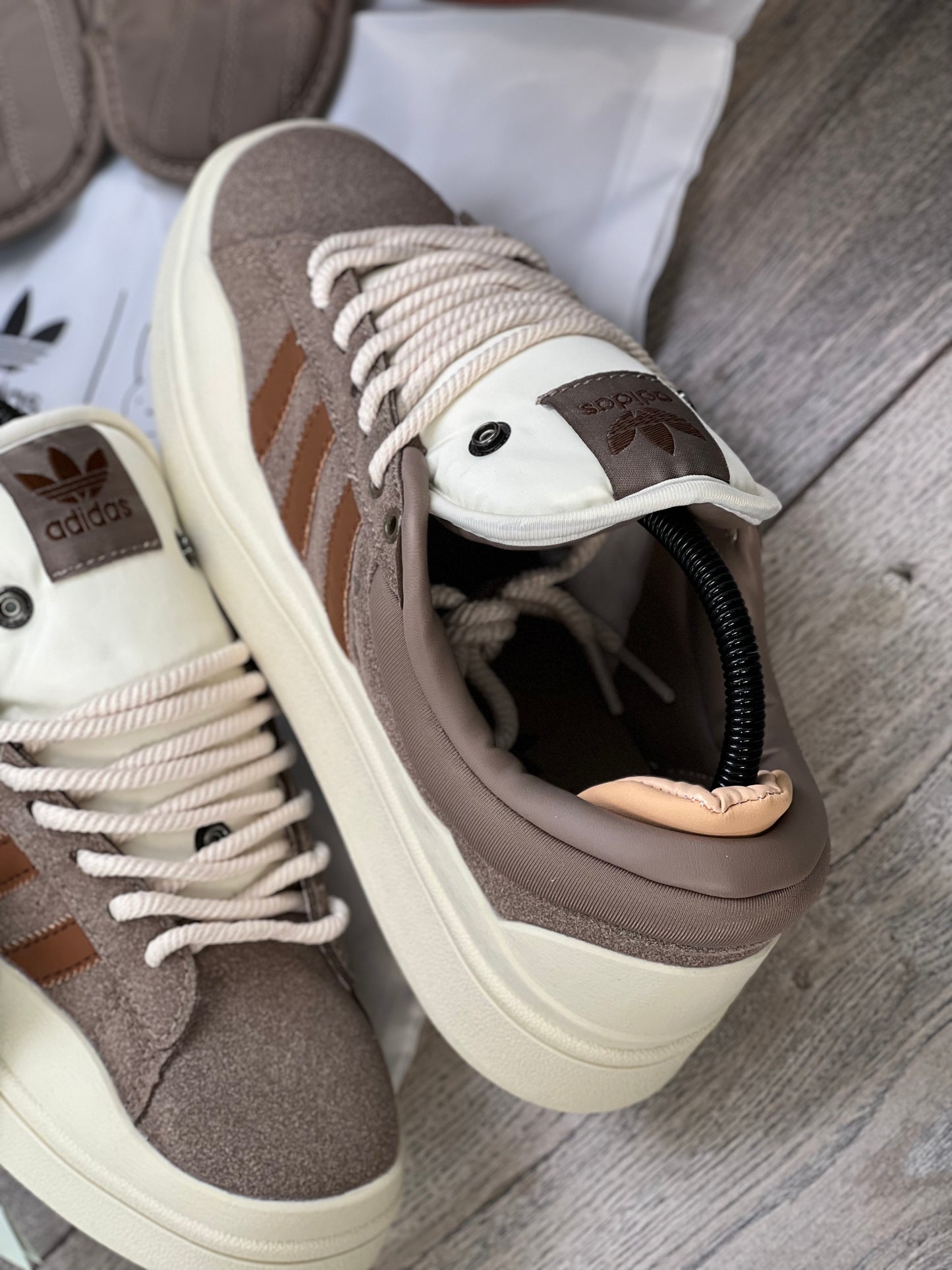 Adidas x Bad Bunny Campus Chalky Brown