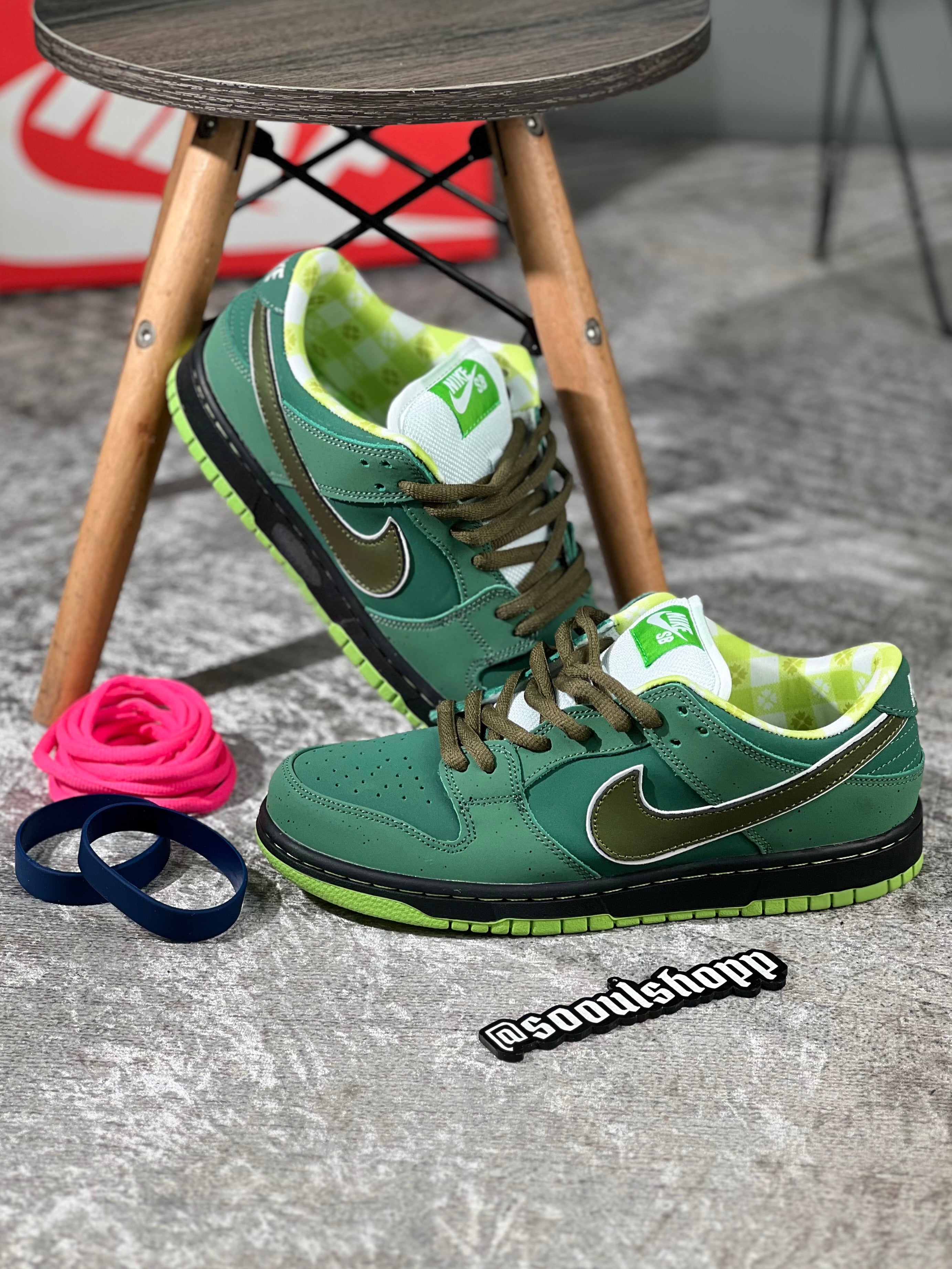 nike sb lobster green