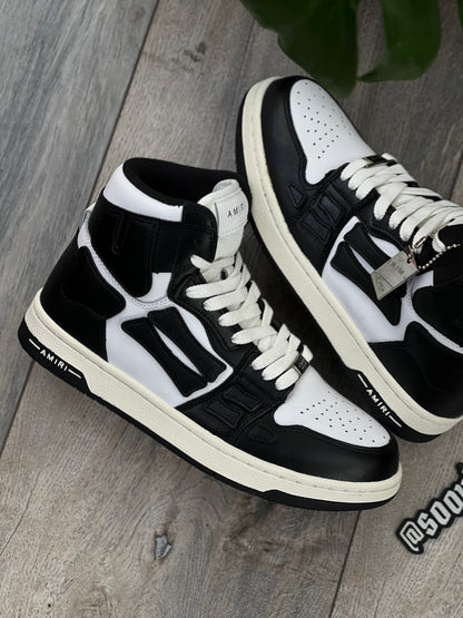 AMIRI Skel Top Hi
Black Black White