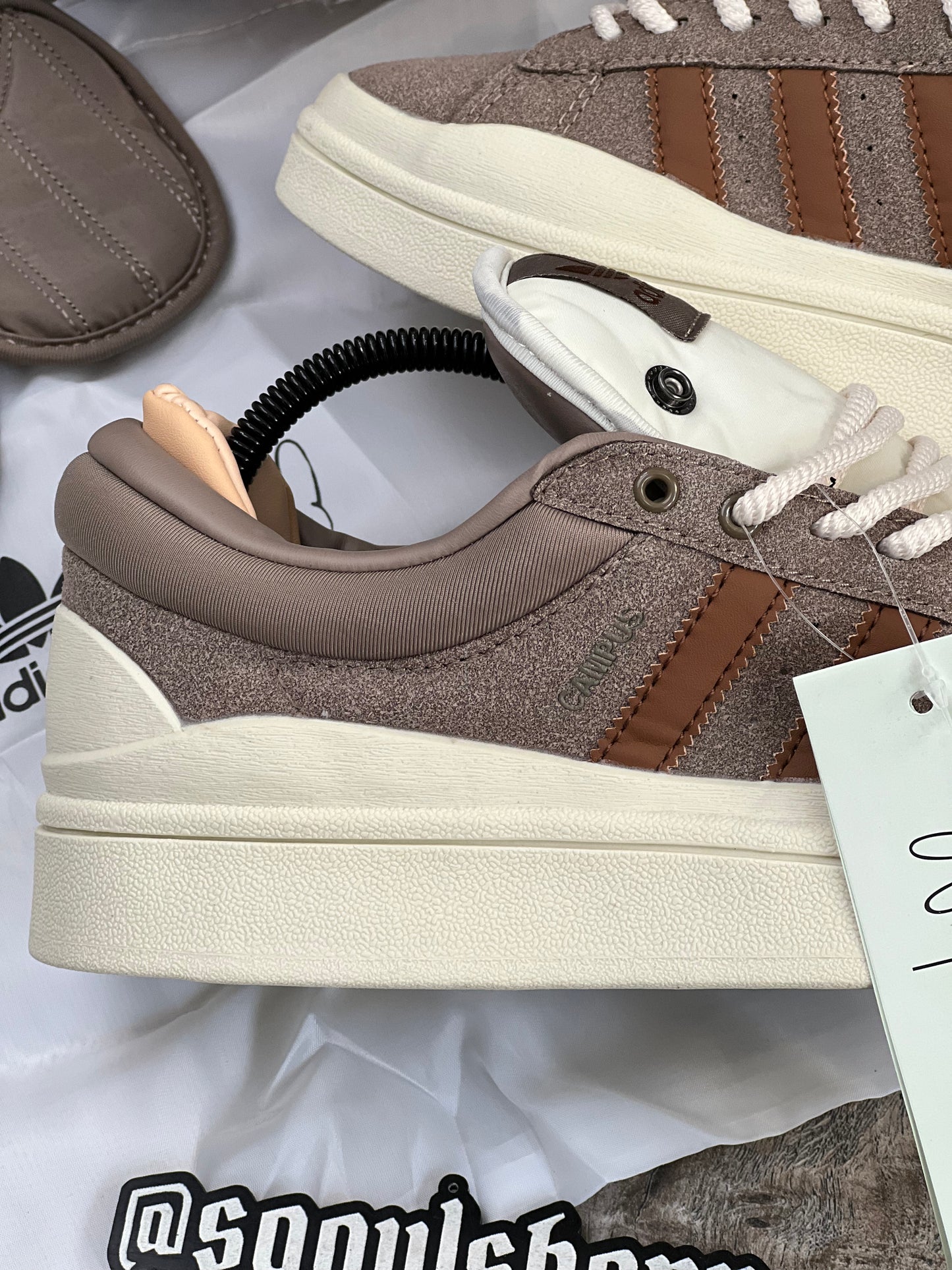 Adidas x Bad Bunny Campus Chalky Brown