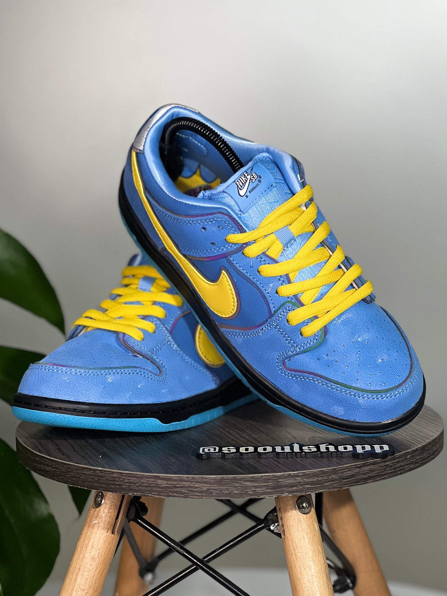 NIKE DUNK SB LOW X POWERPUFF GIRLS AZULES