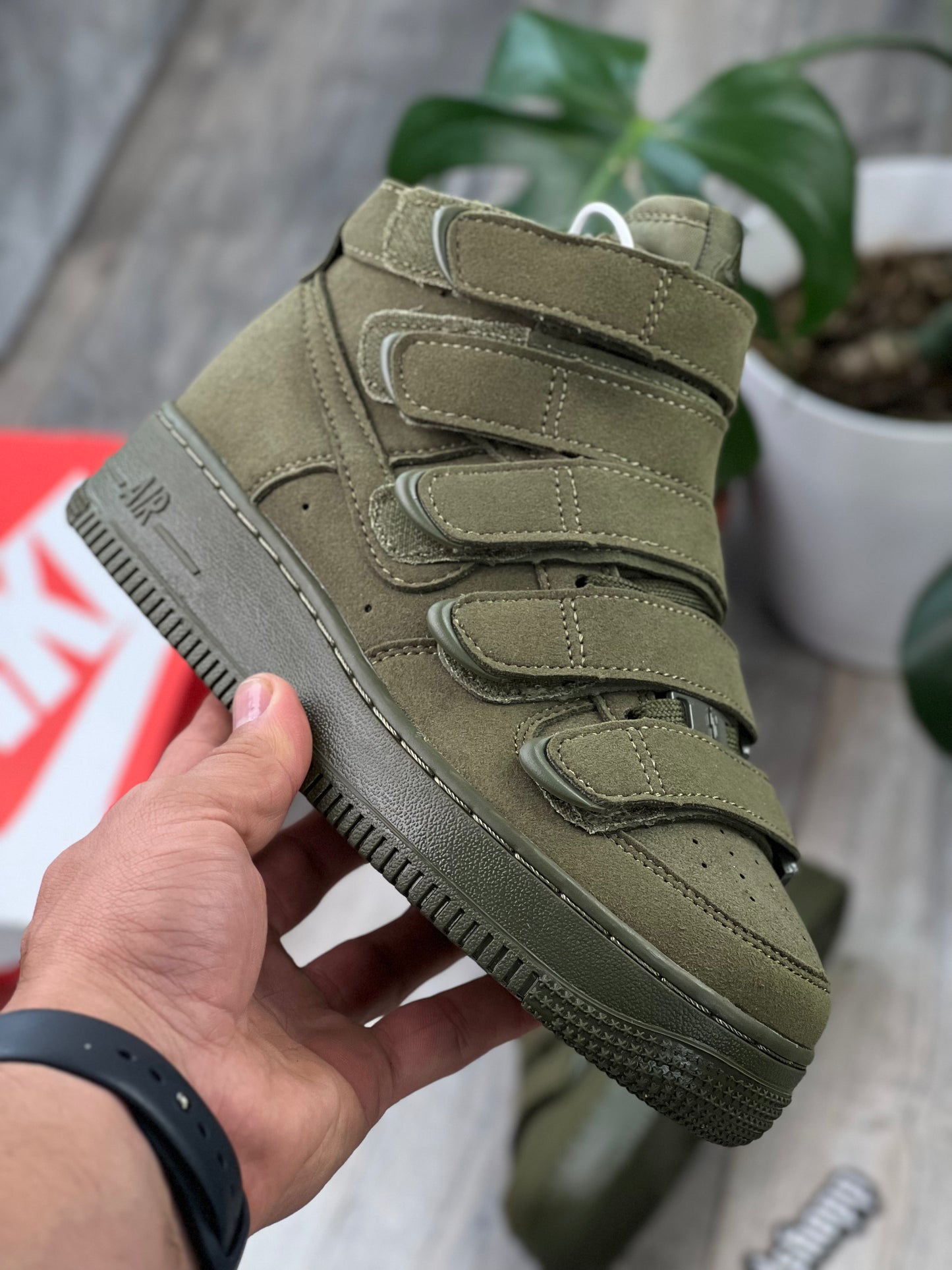 NIKE X BILLIE EILISH AIR FORCE 1 SEQUOIA