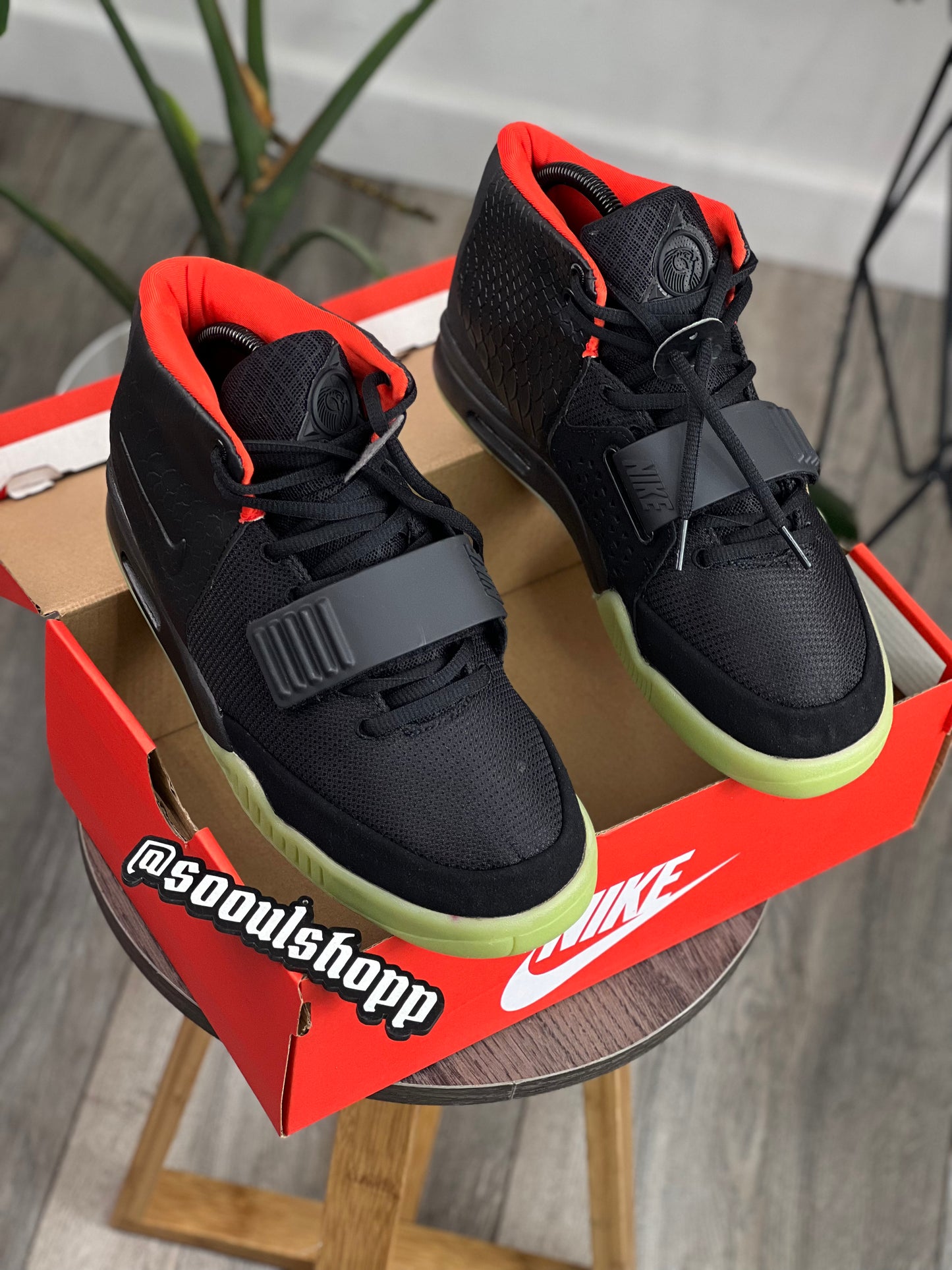 Nike Air Yeezy 2 Solar Red