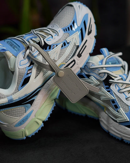 Off White Be Rightt - Azul, Blanco