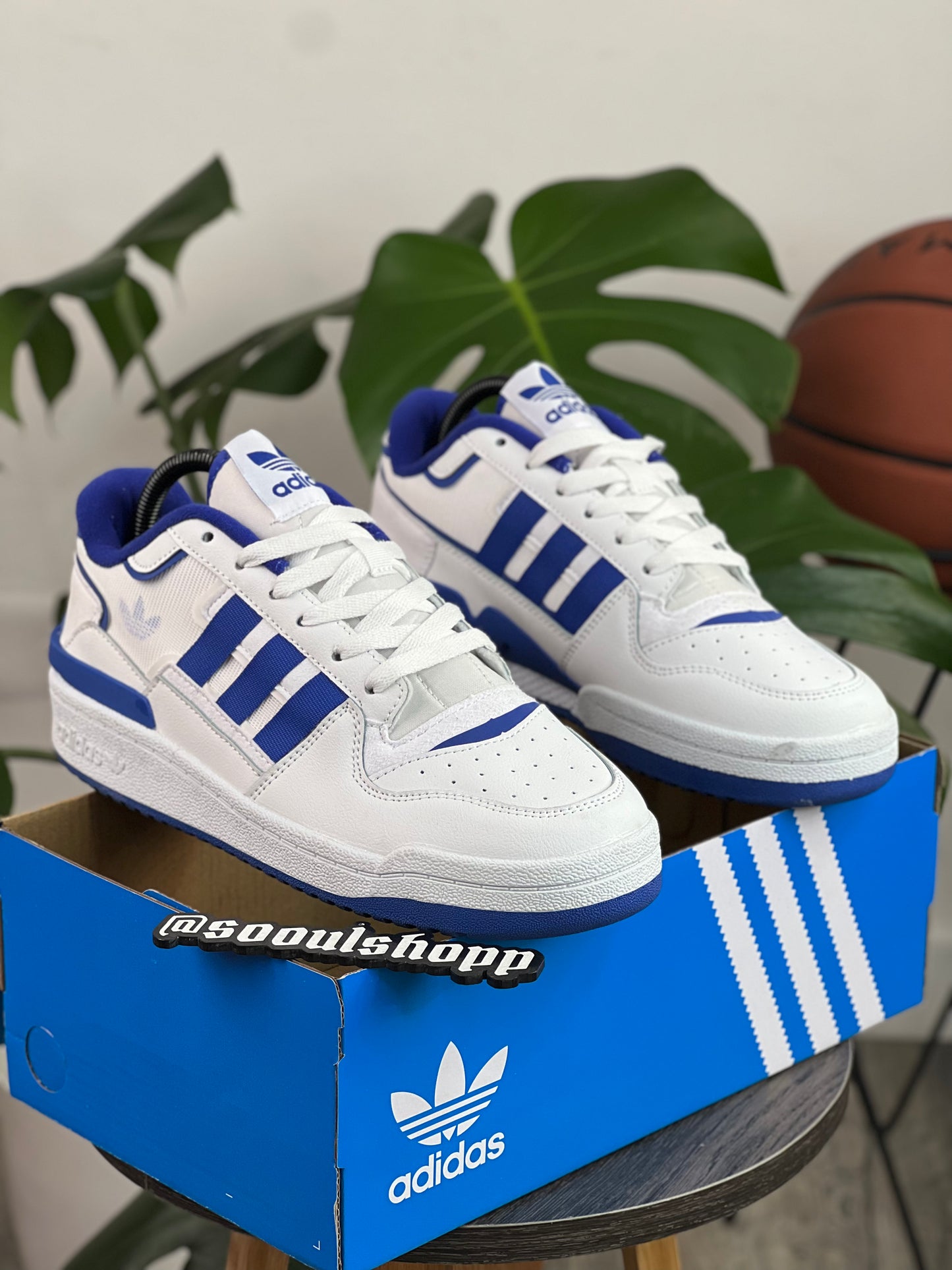 Adidas Forum White Blue