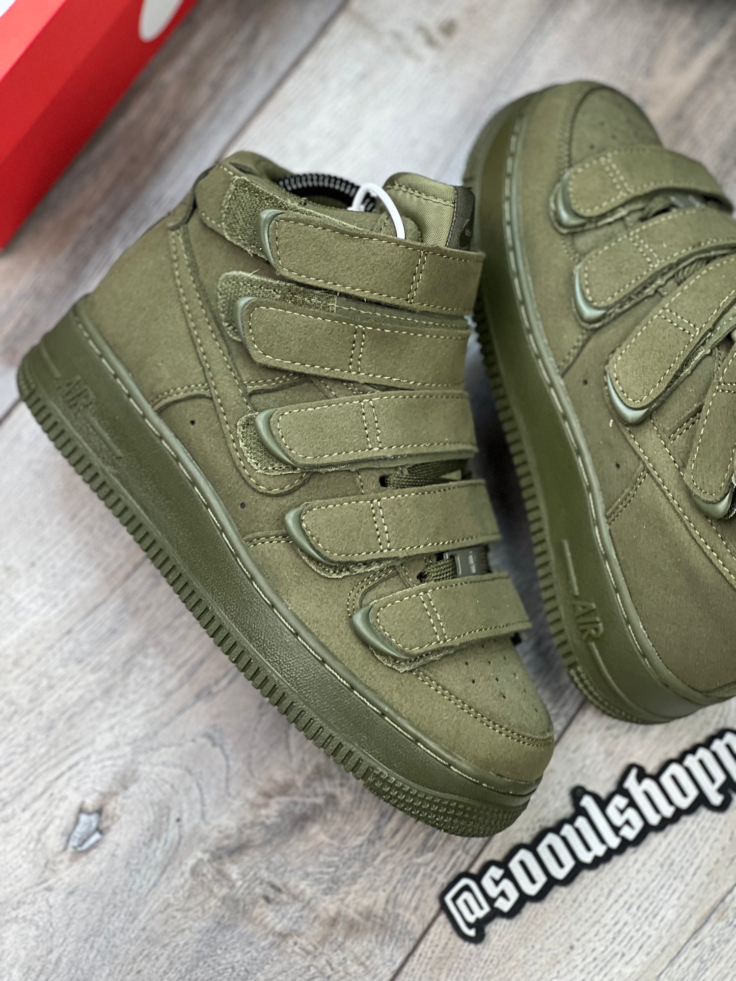 NIKE X BILLIE EILISH AIR FORCE 1 SEQUOIA