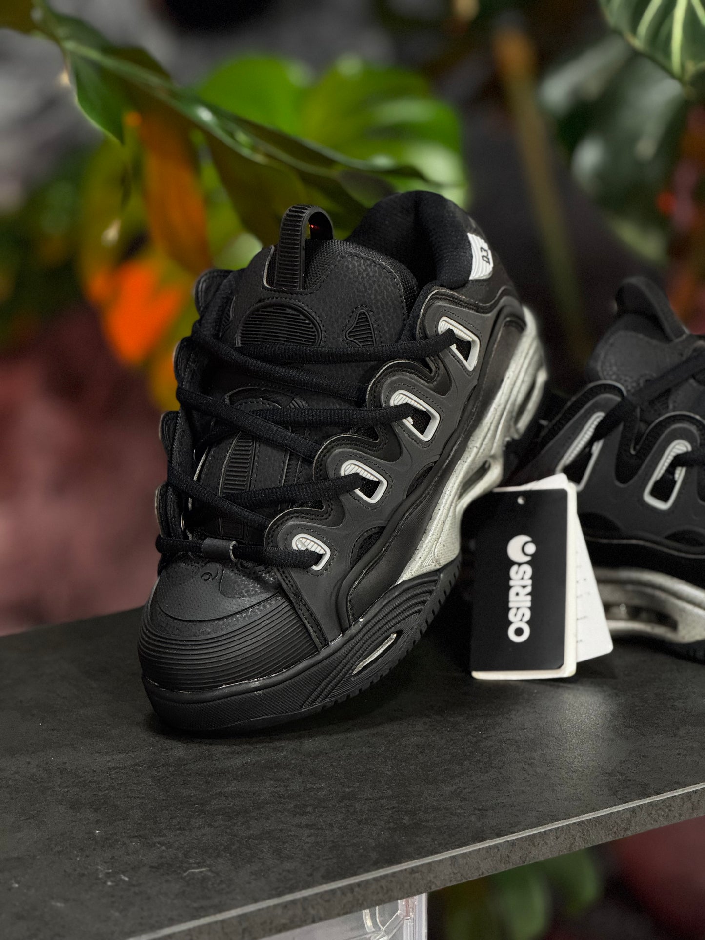 OSIRIS D3 - Negro, Plateado