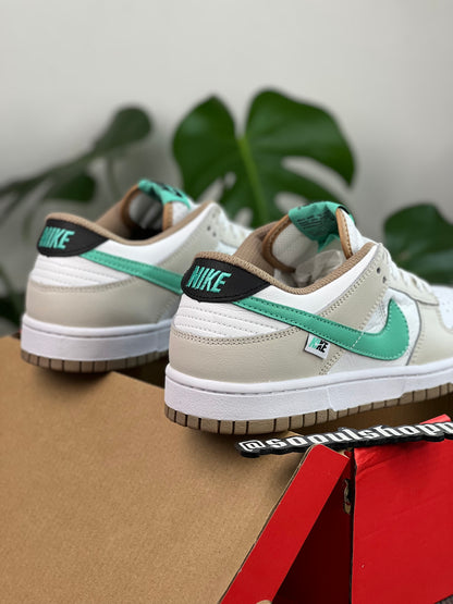 Nike Dunk Low Split Seam White Tan Mint