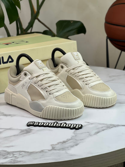 Fila Blocks - Blanco, Beige, Gris