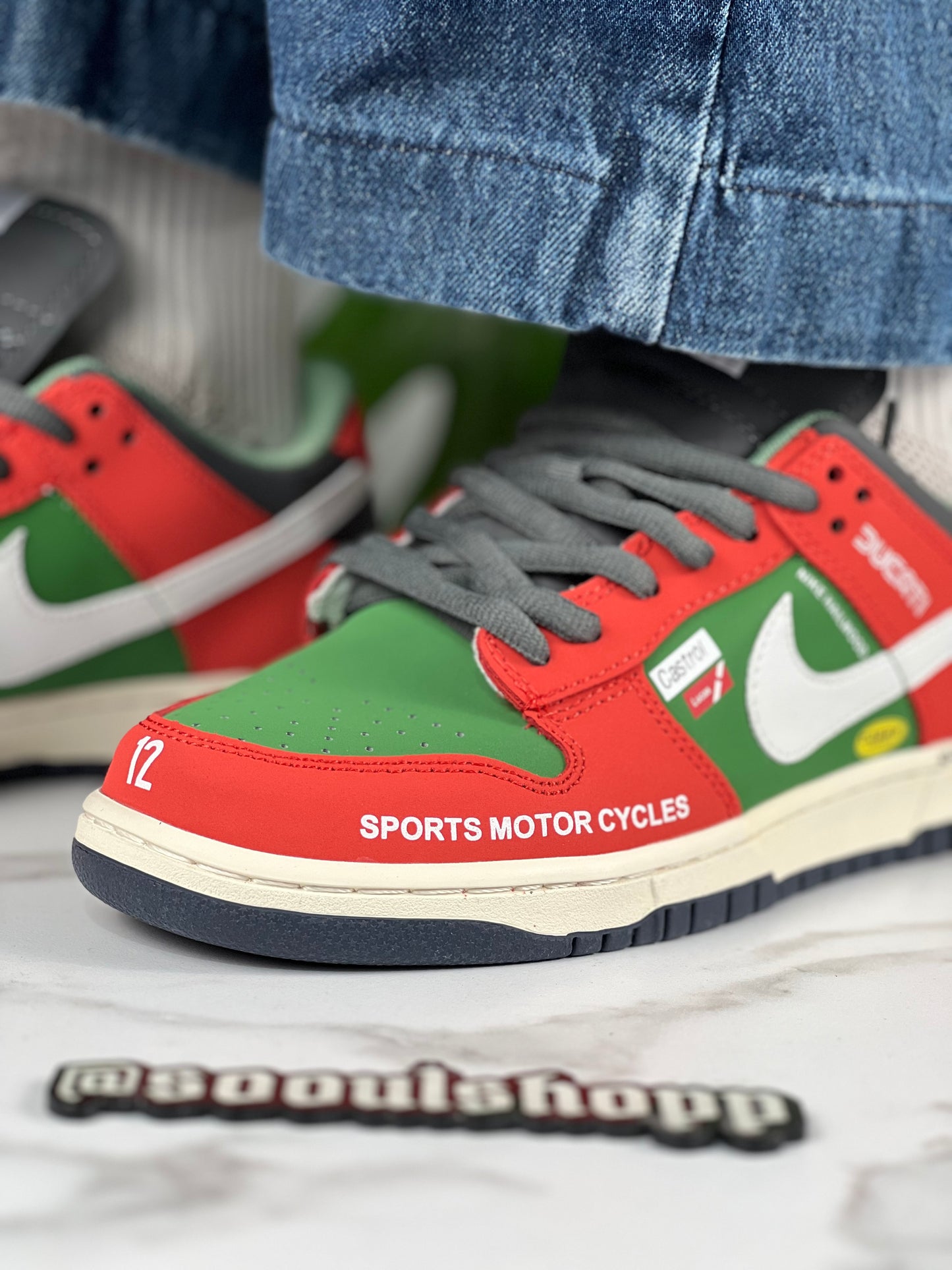 Ducati x Nike Dunk Low “Mike Hailwood 1978”