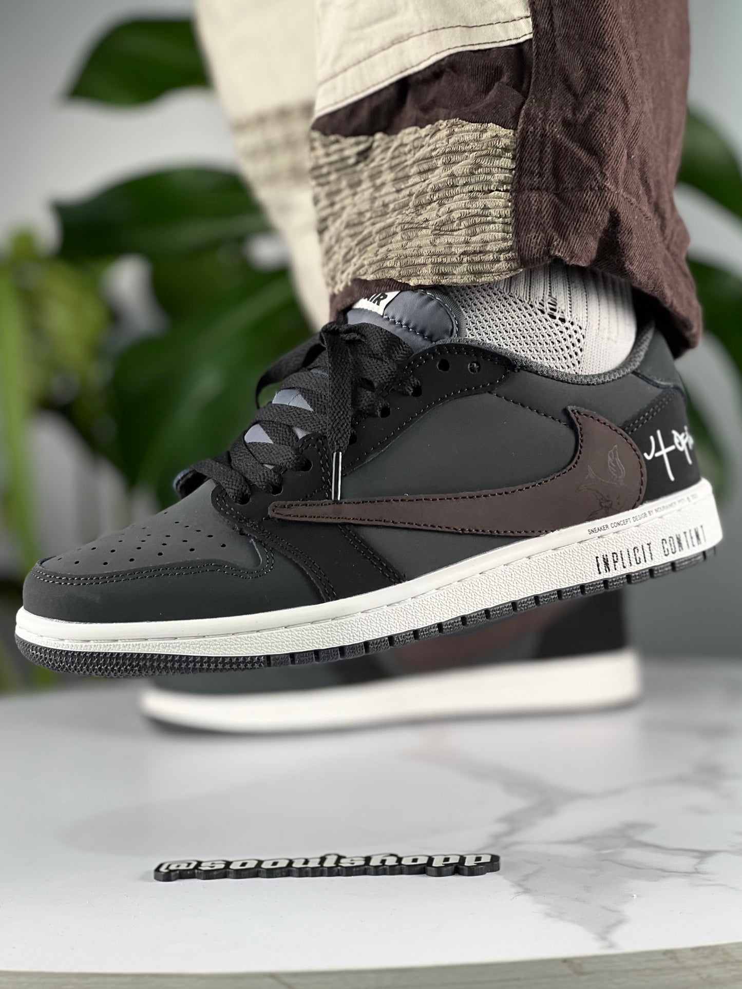 Nike Air Jordan Reto 1 Low X Travis Scott Utopía