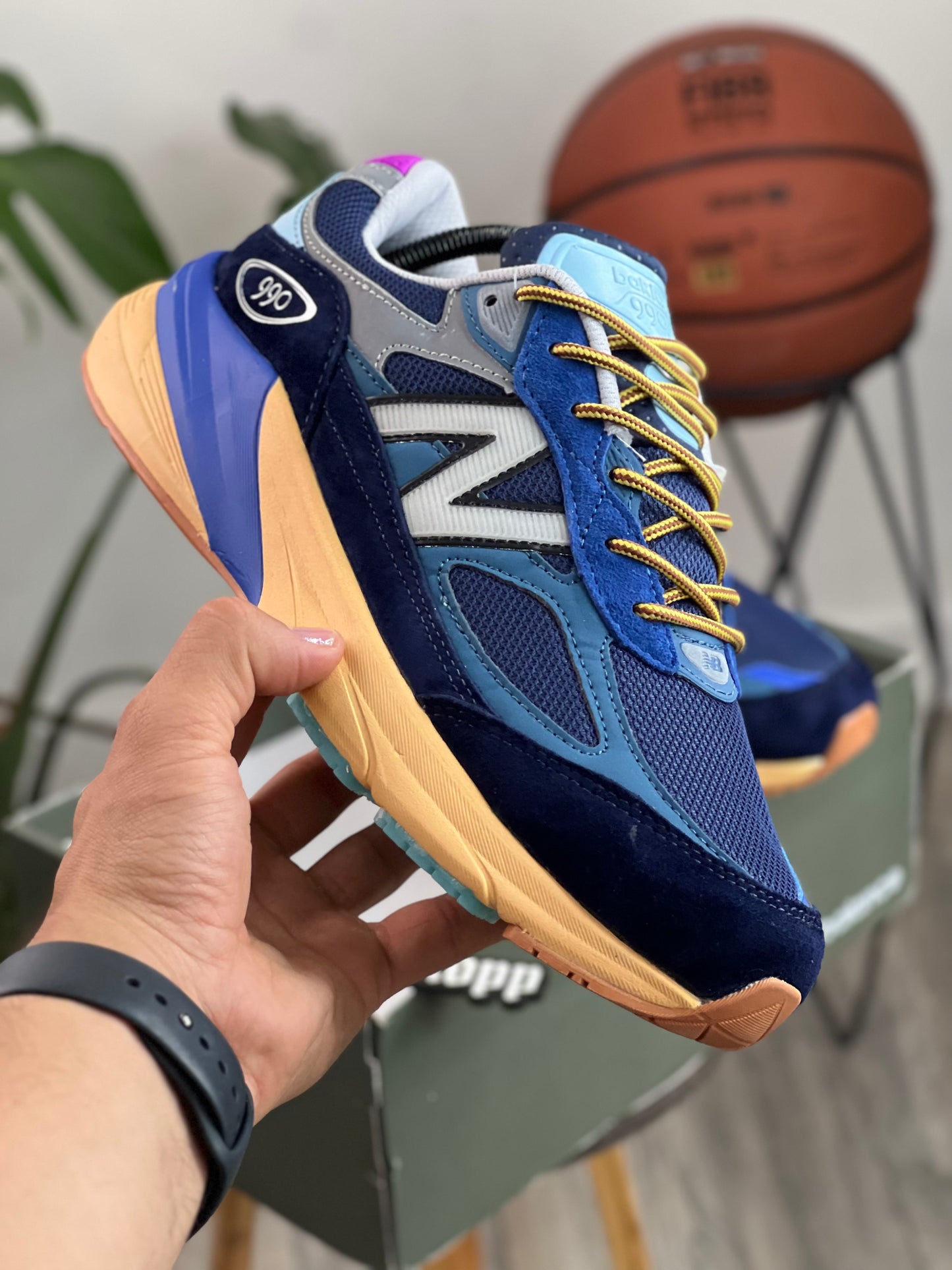 New Balance 990v6 X Action Bronson Lapis Lazuli