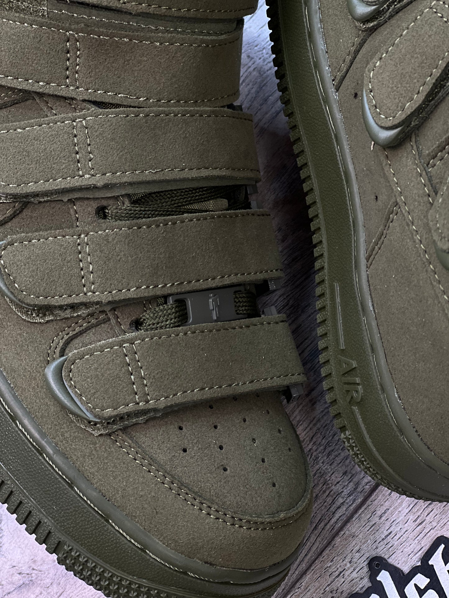 NIKE X BILLIE EILISH AIR FORCE 1 SEQUOIA