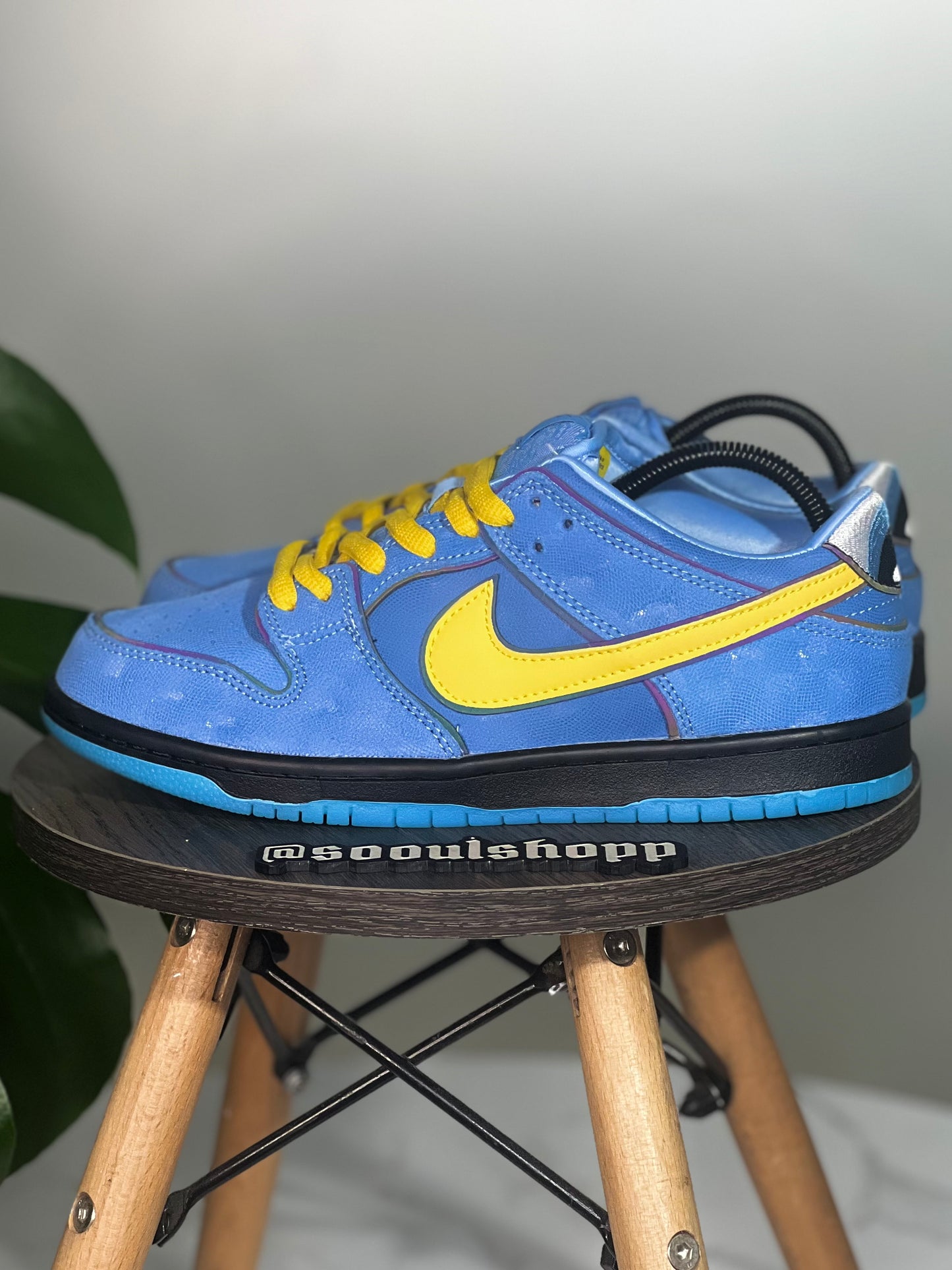 NIKE DUNK SB LOW X POWERPUFF GIRLS AZULES