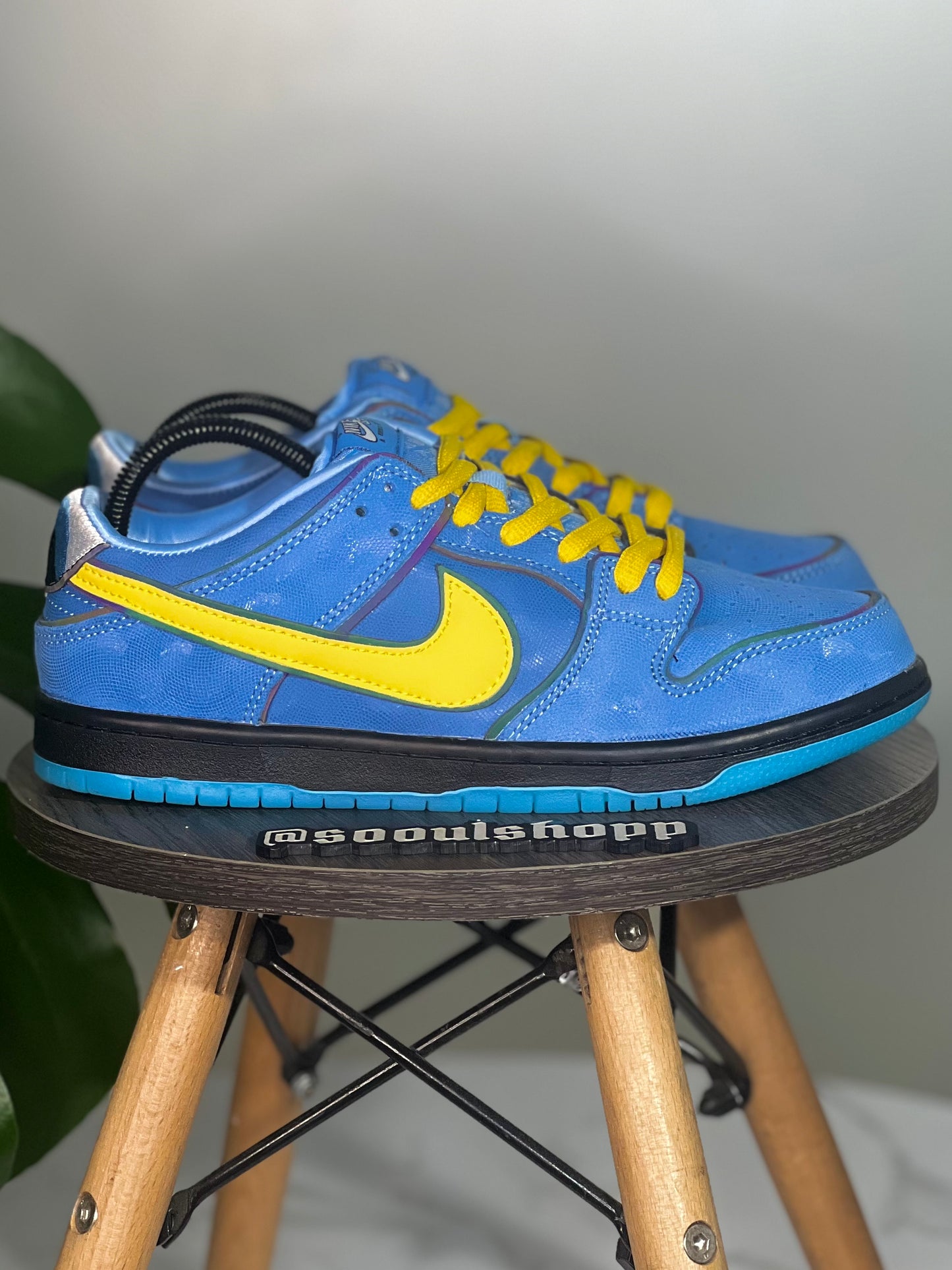 NIKE DUNK SB LOW X POWERPUFF GIRLS AZULES