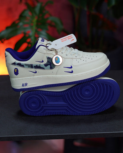 Air Force one x Bape