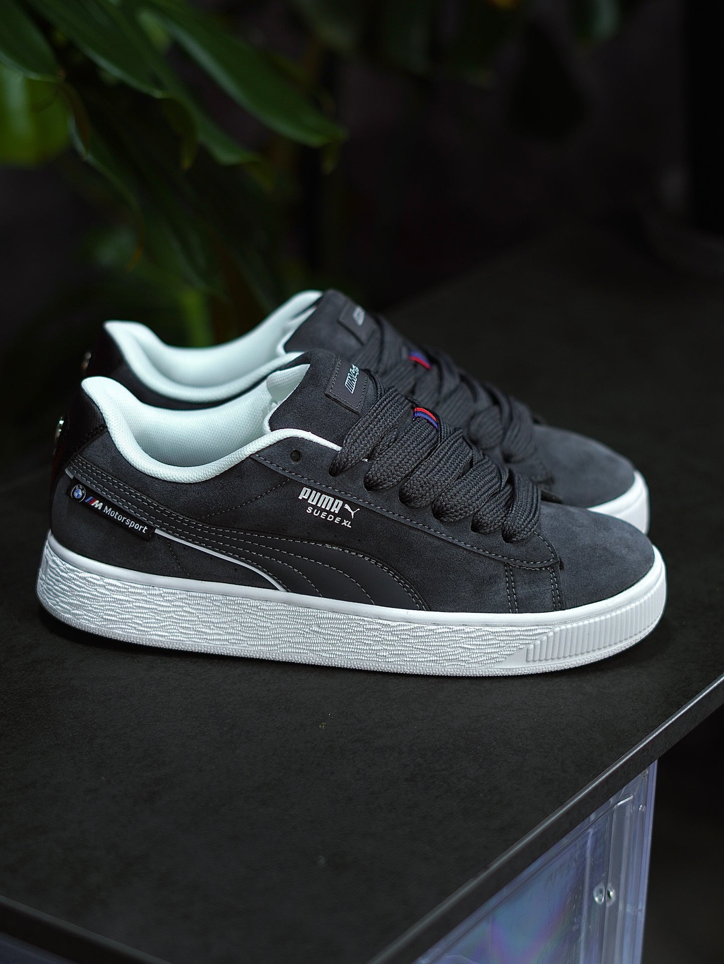 Puma Suede XL x Motosport BMW - Gris Oscuro