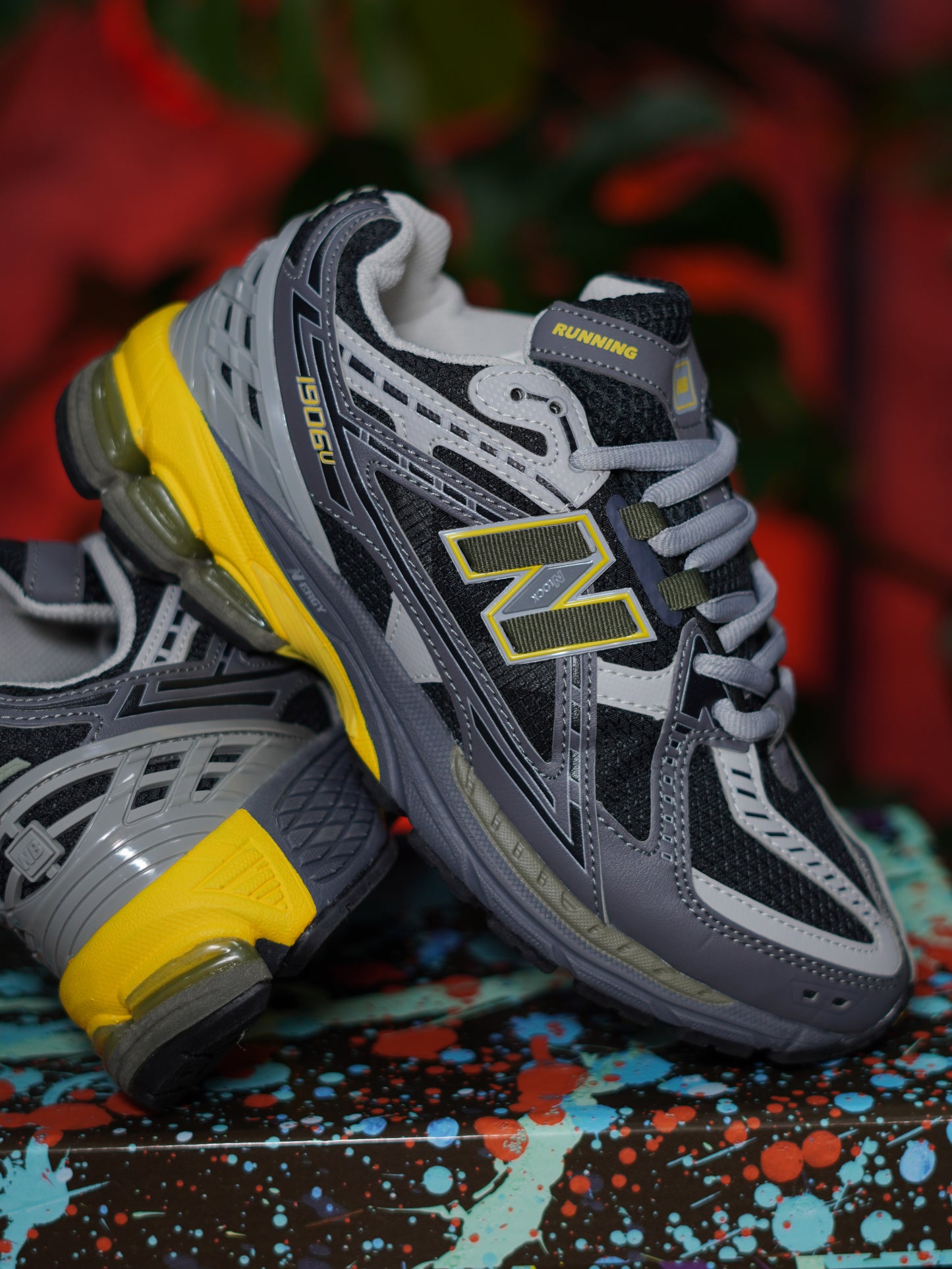 New Balance 1906u - Gris, Amarillo
