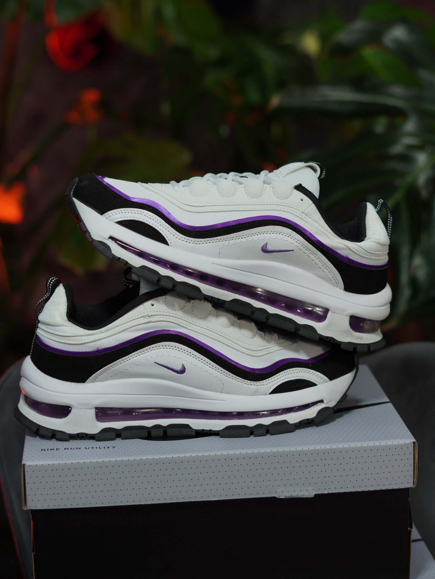 Nike Air Max Futura - Blanco, Negro, Violeta