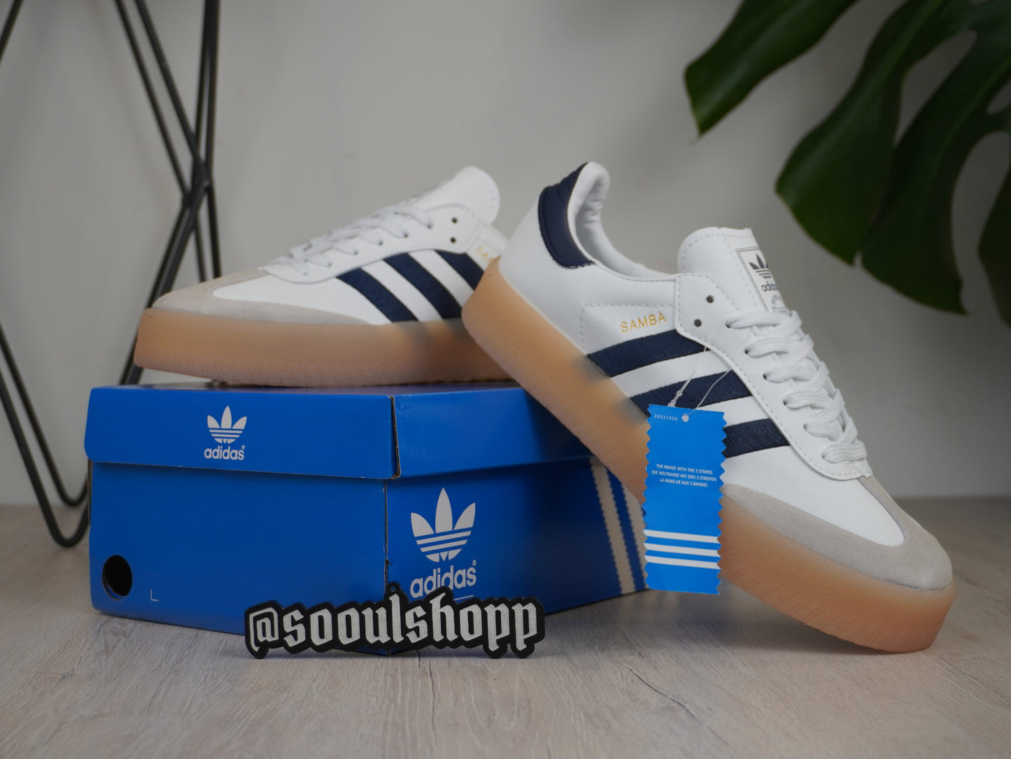 Adidas Sambae (Dark Blue)