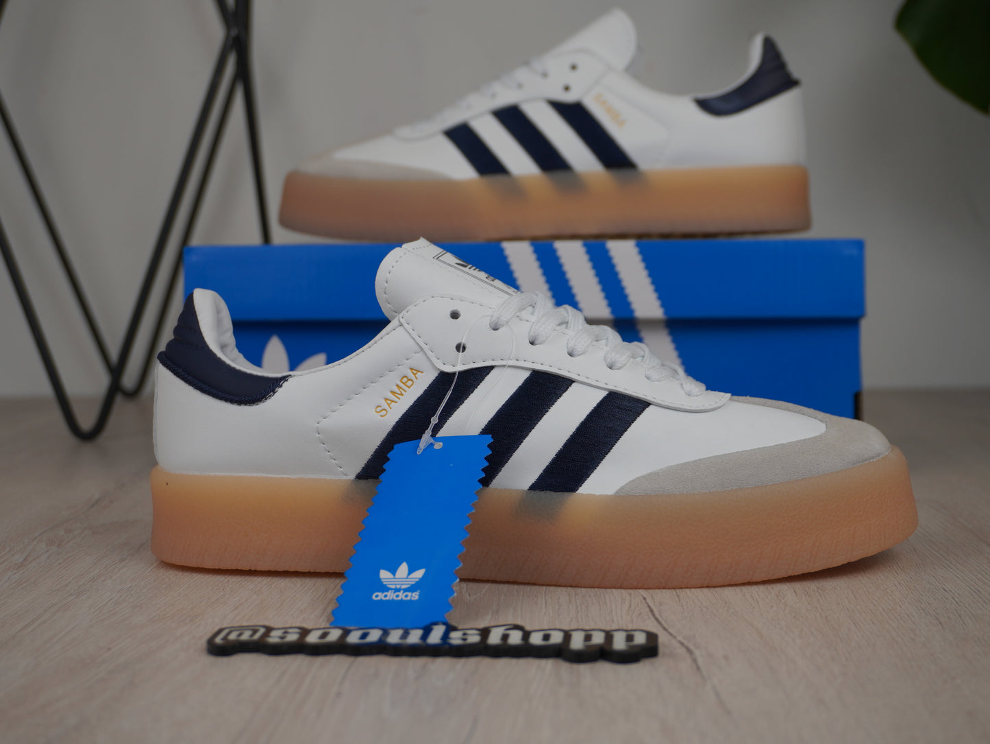 Adidas Sambae (Dark Blue)