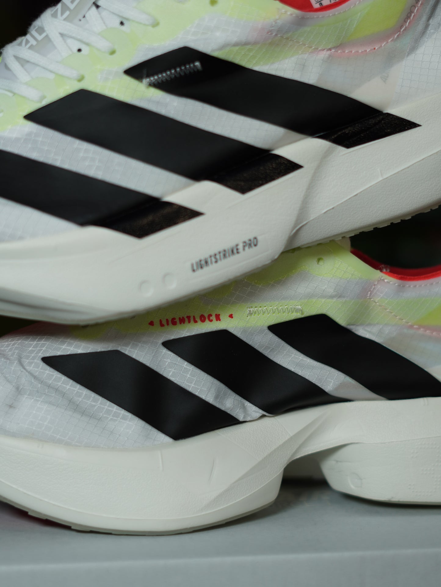 Adidas Adizero Adios Pro 4 - Blanco, Negro, Naranja