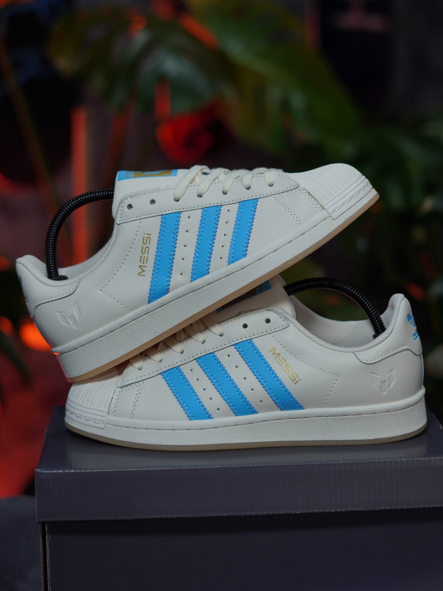 Adidas Superstar Messi - Blanco, Azul