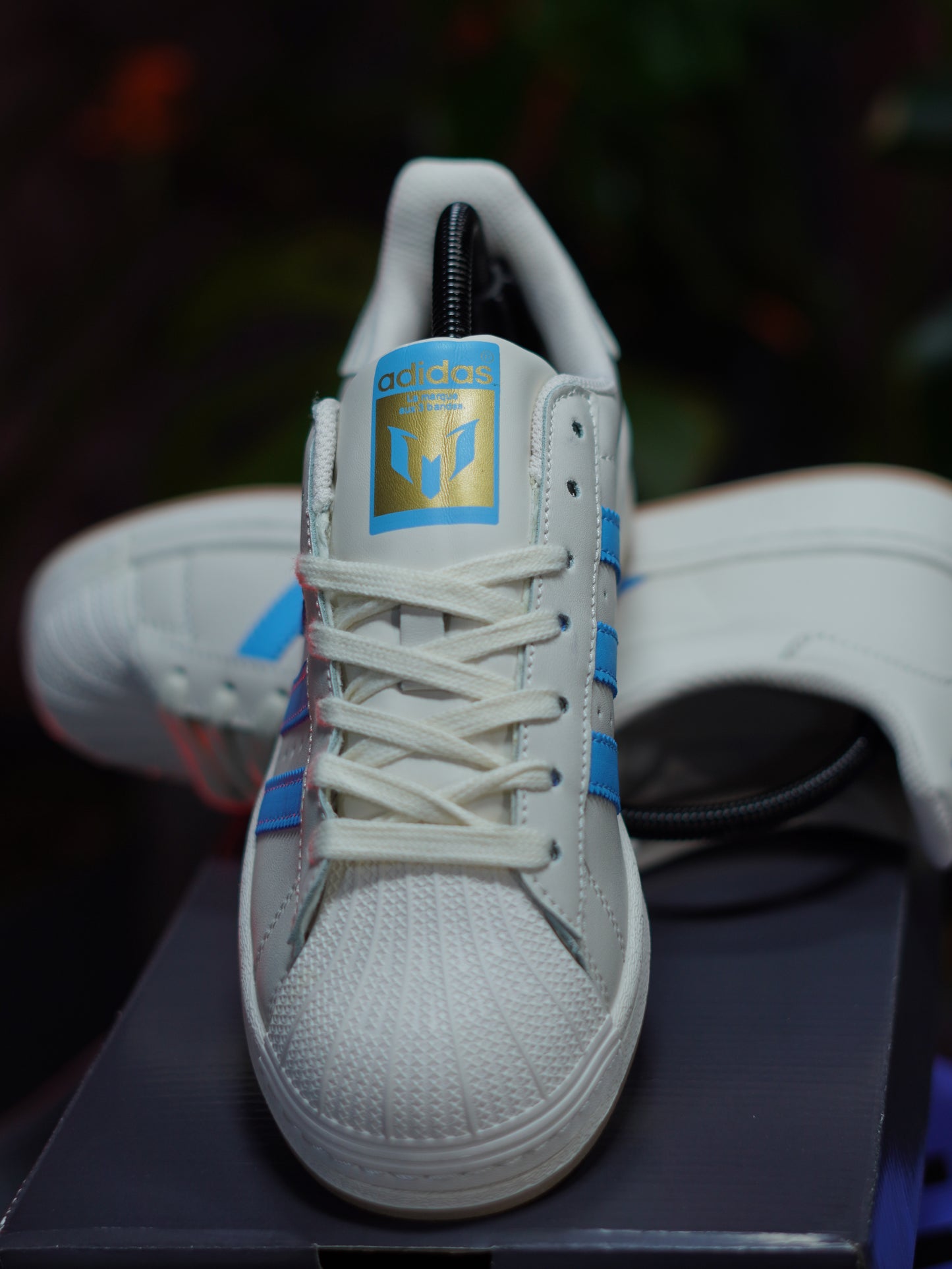 Adidas Superstar Messi - Blanco, Azul